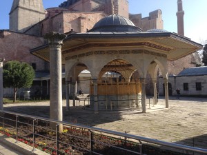 Hagia Sophia ablution fountain