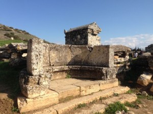 Another Roman bench