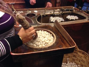 soaking cocoons