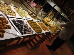 dessert buffet