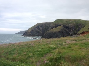 Ceibwr cliffs