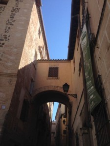 bridge between buildings