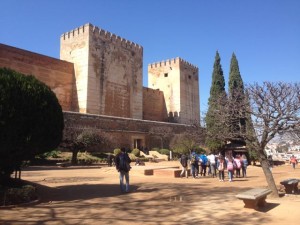 military fortress, one of the earliest buildings in the Alhambra