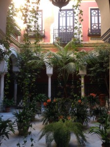 private courtyards