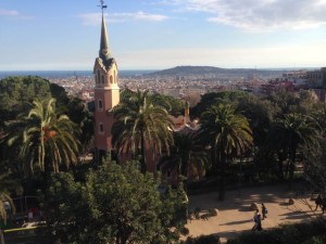 Gaudi's house in Park Güell